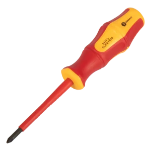 Диэлектрическая отвертка КОБАЛЬТ с магнитным наконечником PZ/SL 80 мм 89373938