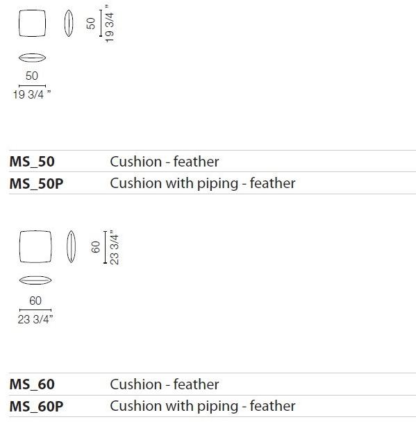 Cappellini Модульный диван со съемным чехлом Cap martin sunset sun-id-1481294 - Вид №34