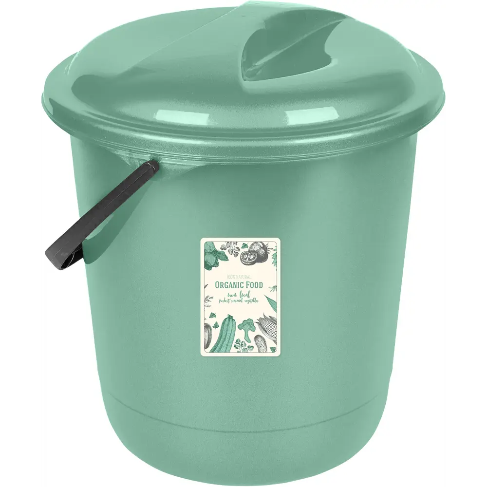 Ведро Organic Food с крышкой 7 л Santreyd STLM-2181788