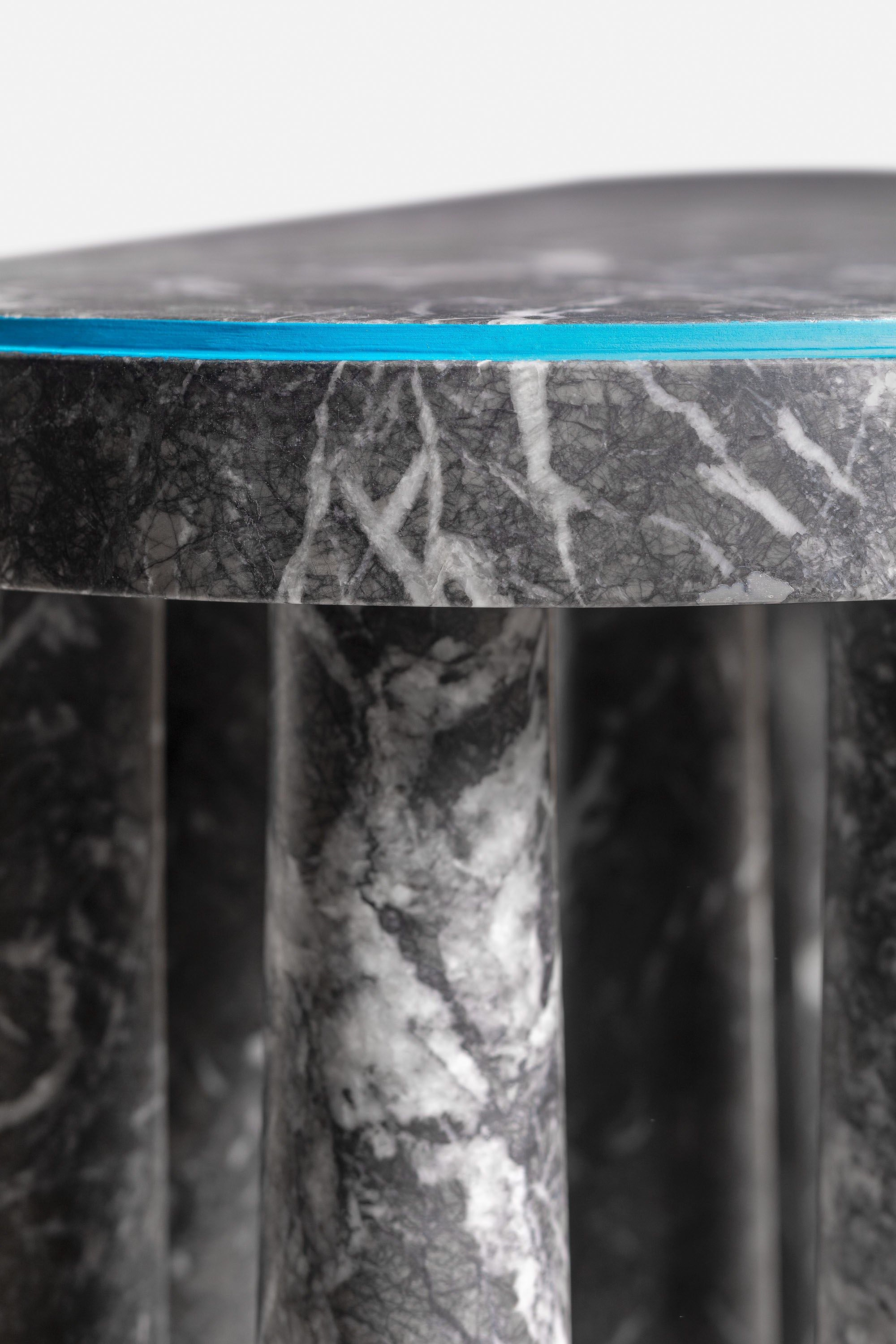 Овальный мраморный консольный стол Movimento Gallery BOGDAN ARCH-00029770 - Вид №7