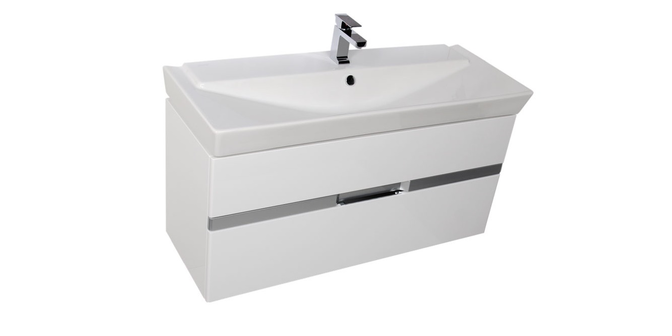 Комплект мебели Aquanet Виго 120 белый 00183669 - Вид №4