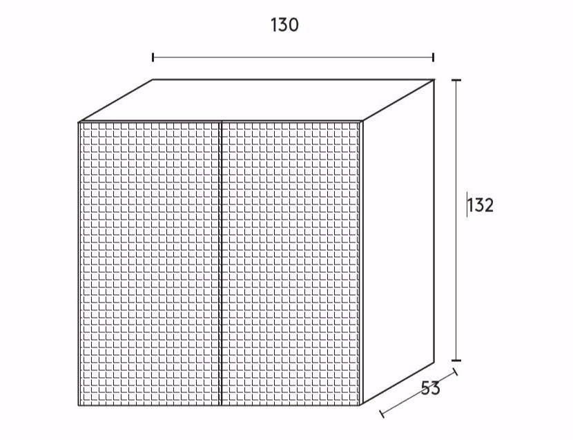 ALBEDO Буфет из лакированной мдф с распашными дверцами Alfama sun-id-1488016 - Вид №9