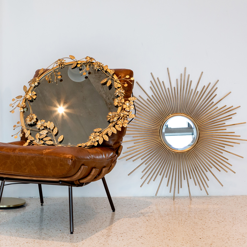 19091223 Настенное зеркало «Гарленд Голд» Object Desire  - Вид №7