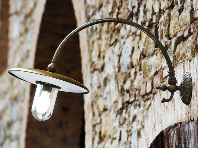 Латунь открытый настенный светильник Aldo Bernardi Baretton ARCH-00033824 - Вид №1