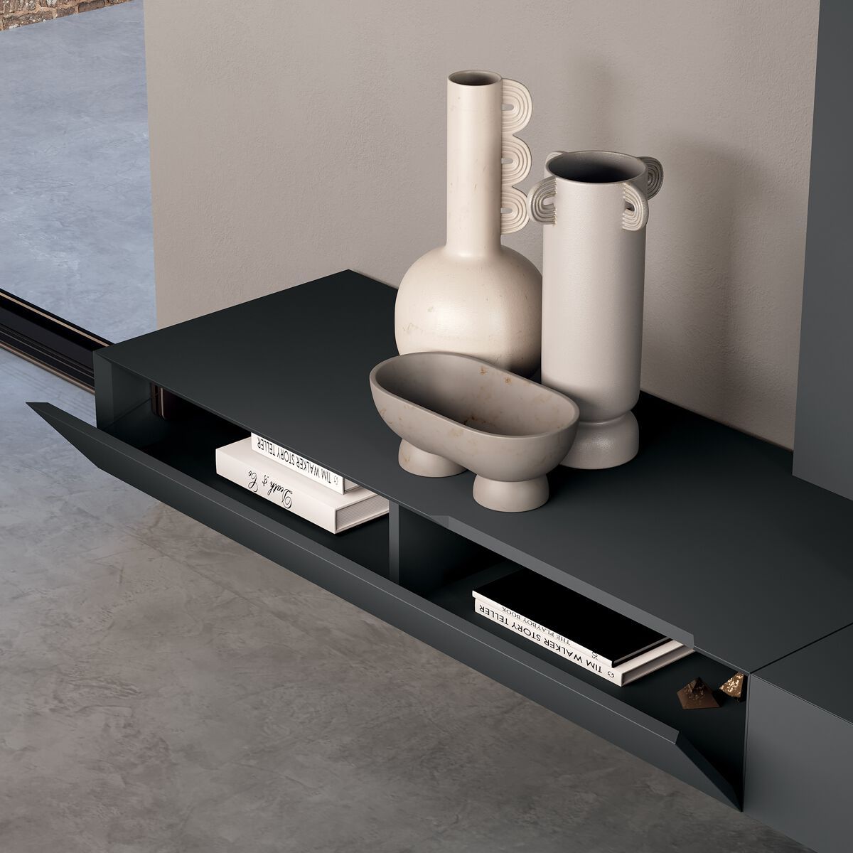 Деревянная секционная оборудованная стена Febal Casa DICIOTTO ARCH-00042839 - Вид №9