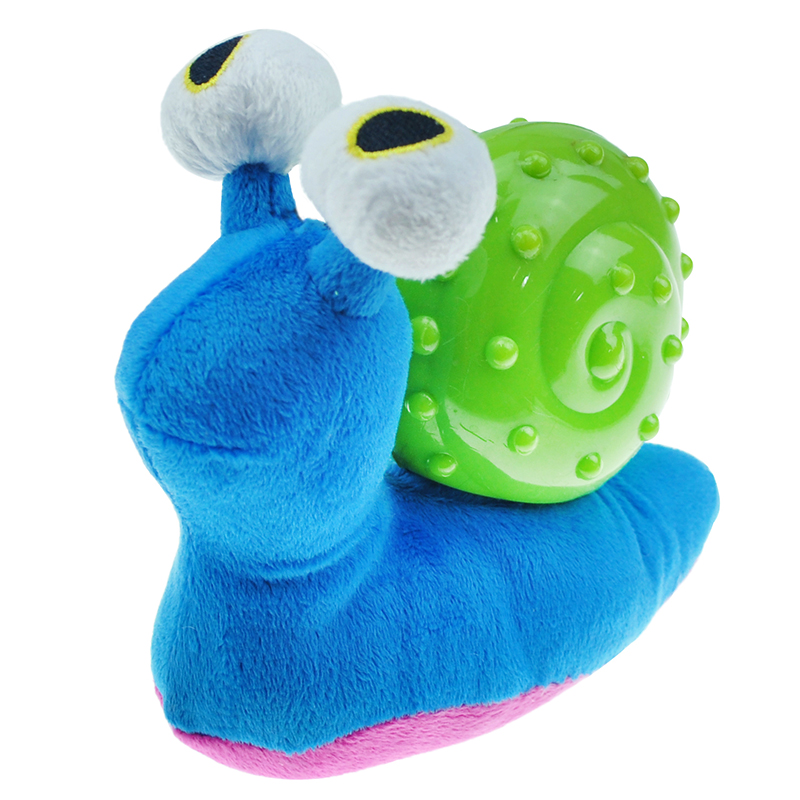 ПР0043947 Игрушка для собак Pipsqueak Улитка с пищалкой CHOMPER 