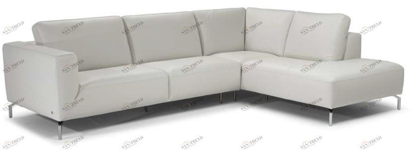 Natuzzi Кожаный диван с шезлонгом Golf sun-id-1513109