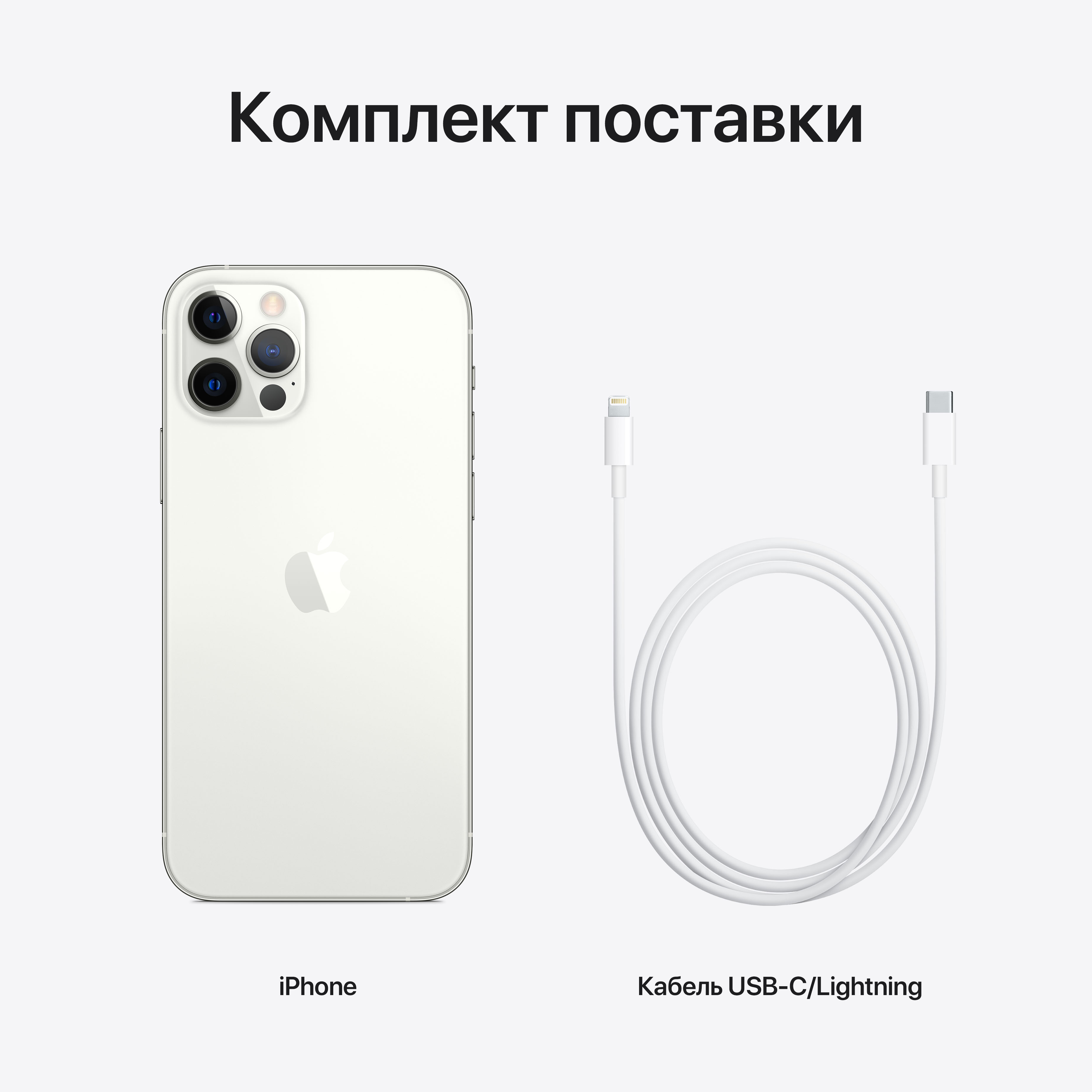 MGMQ3RU/A Iphone 12 pro 256gb silver Apple Santreyd  - Вид №4