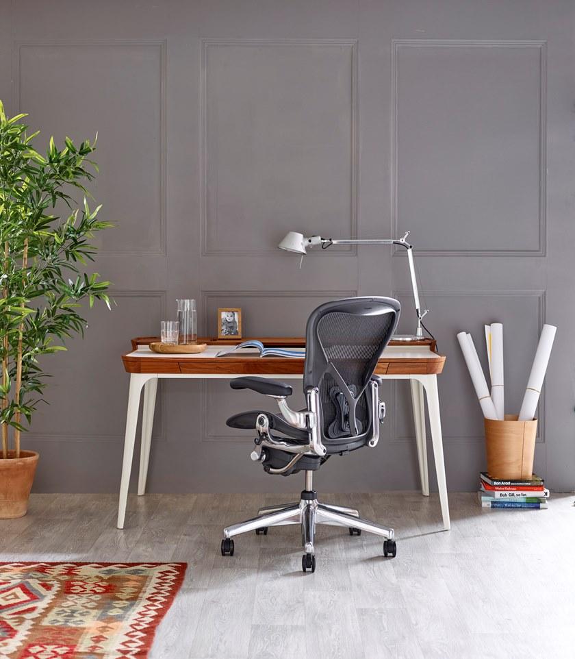 Herman Miller Стул офисный вращающийся с 5 спицами на колесиках Aeron sun-id-1447426 - Вид №6