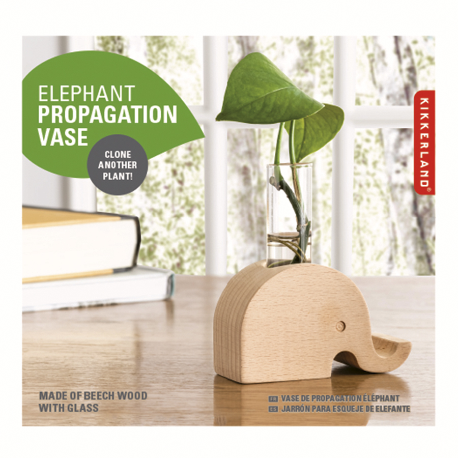 VS01 Ваза Слон, 10,6 см Kikkerland  - Вид №2