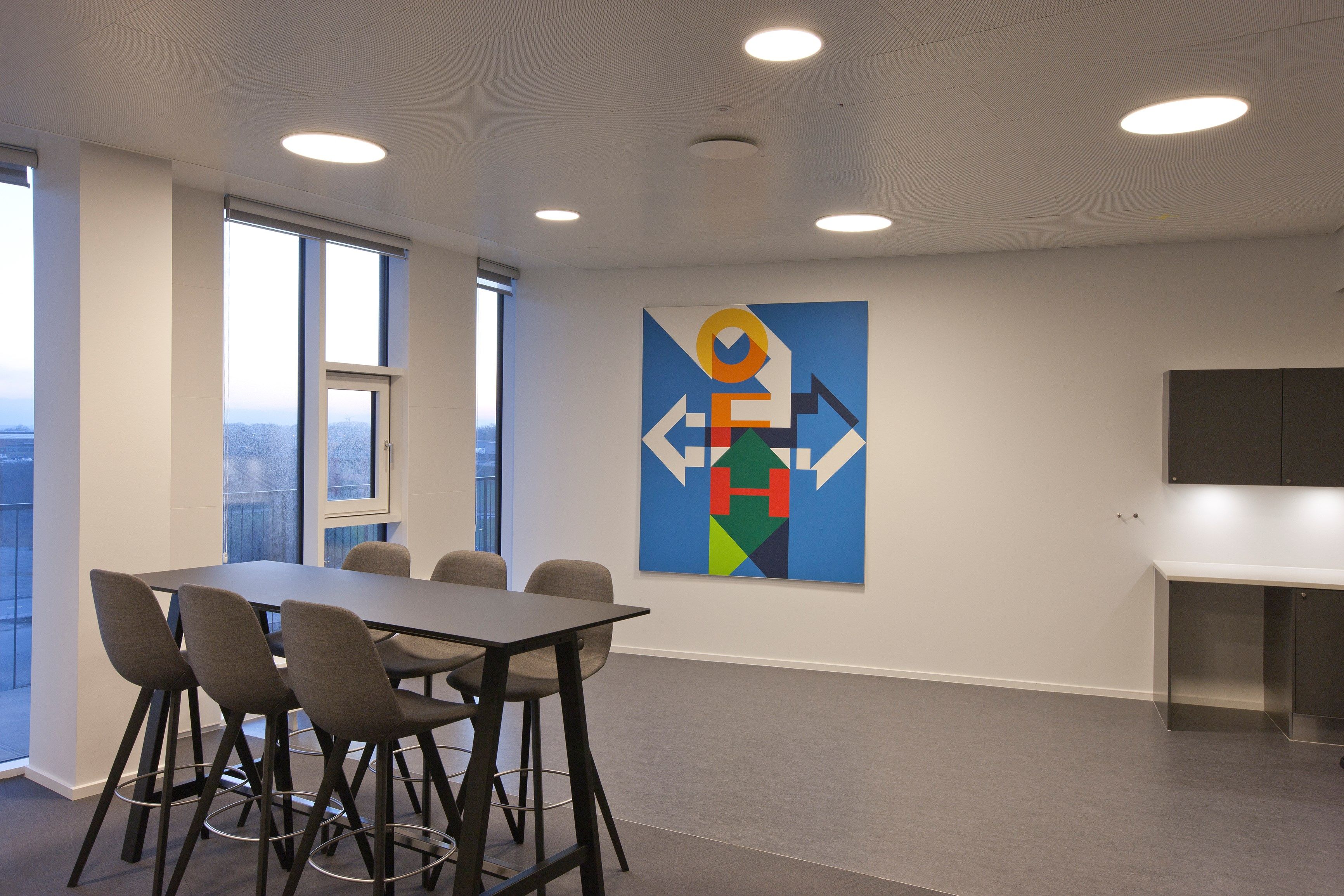 Утопленный светодиодный потолочный светильник Louis Poulsen LP CIRCLE ARCH-00108332 - Вид №13