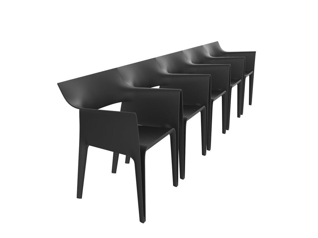 Штабелируемый садовый стул с подлокотниками Vondom Hidra ARCH-00088672 - Вид №1