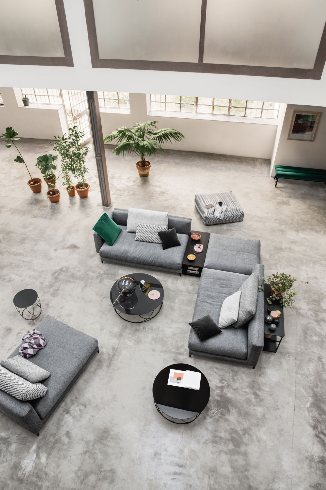 Угловой диван из ткани Rolf Benz Rolf Benz 007 NUVOLA ARCH-00144187 - Вид №5