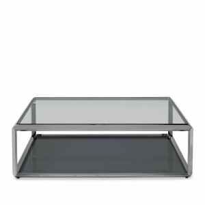 450278-90 ABHIKA КОФЕЙНЫЙ СТОЛ FORTUNE H37 122X82 BLACK