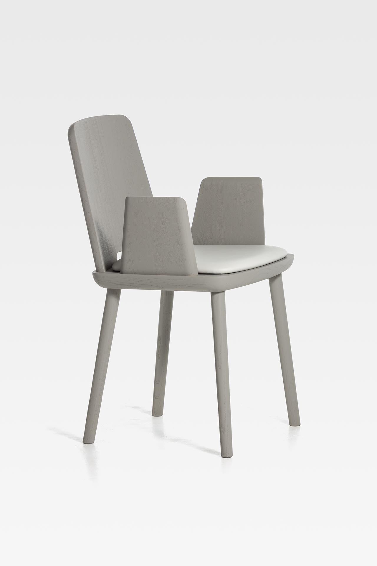 Стул из ясеня с подлокотниками SIPA планшет ARCH-00124717 - Вид №21