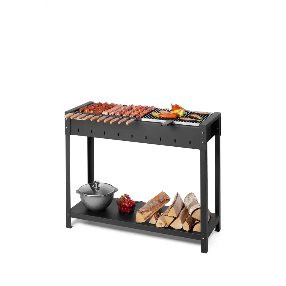 Мангал GRATAR Кавказ 100 - стационарная жаровня для идеального шашлыка 89358378 STLM-1432310 - Вид №5