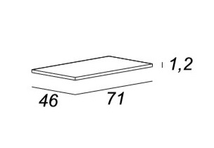 Мебель для ванной CEZARES BELLAGIO 70 Light Pink Stone - Вид №3