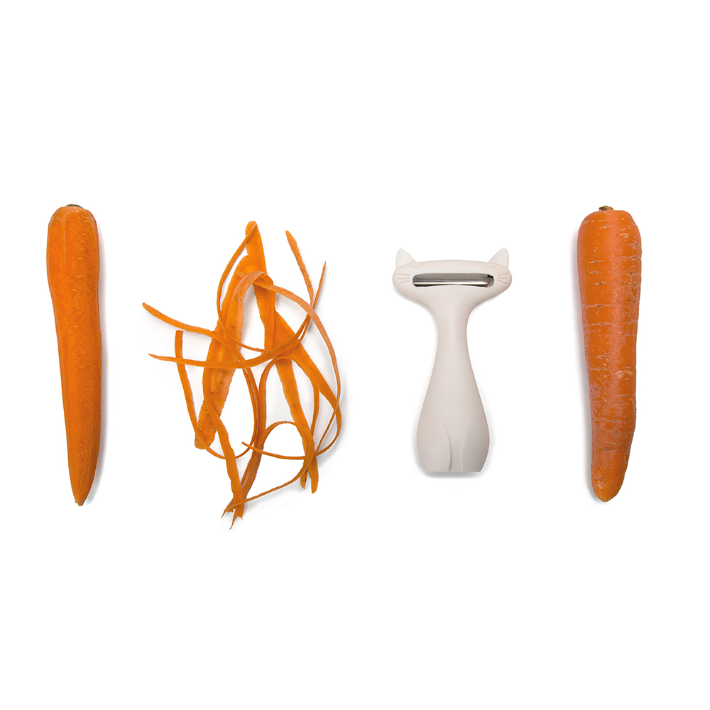 PE886 Пиллер для овощей catpeeler черный Peleg Design  - Вид №6