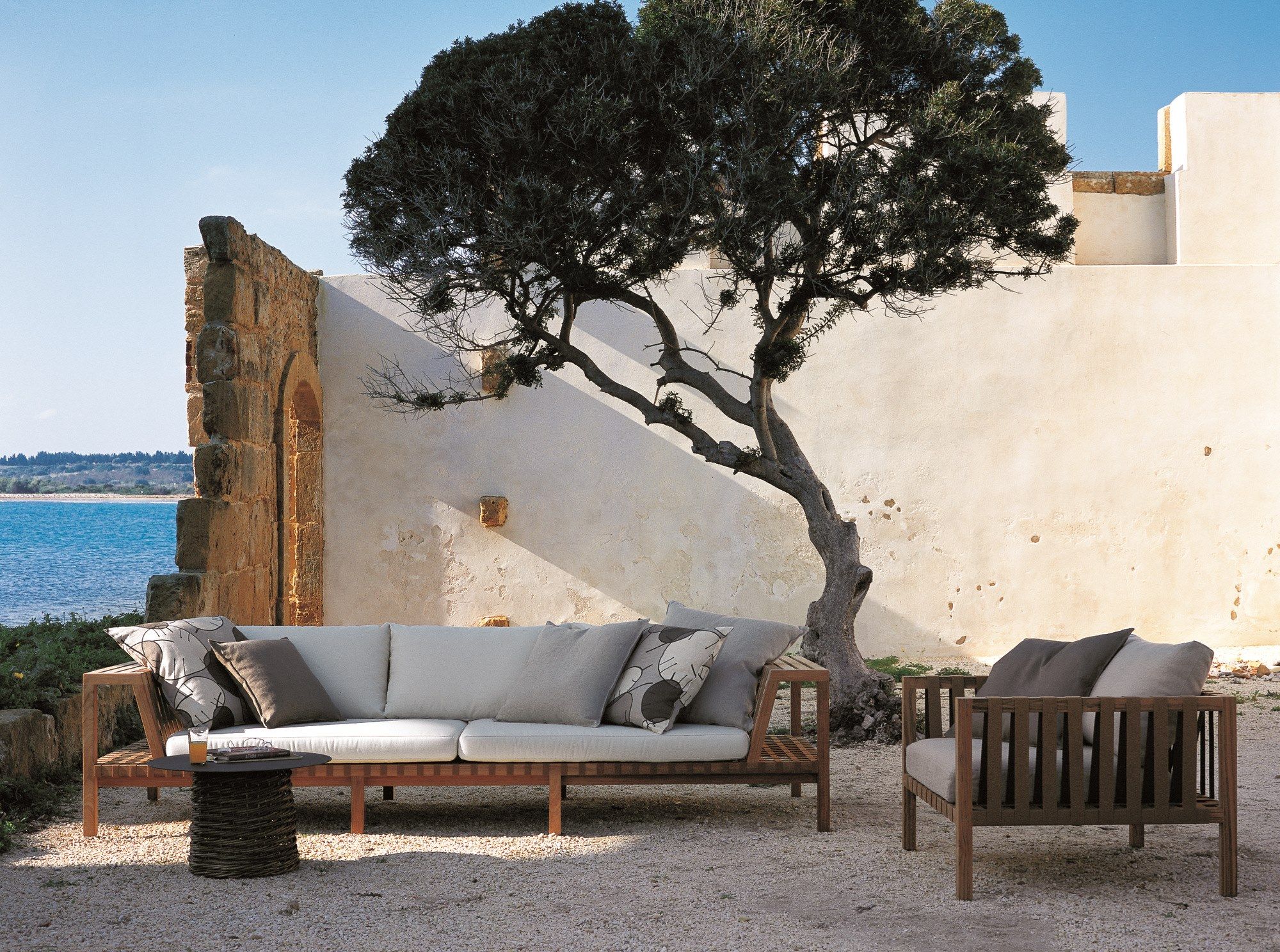 3-местный ТИК садовый диван RODA сеть ARCH-00053759 - Вид №1