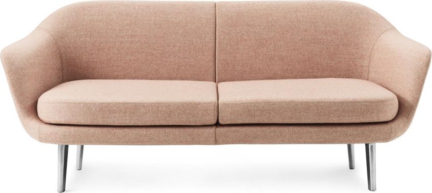 603550 Sum Модульный диван 2-х местный Aluminium Synergy Normann Copenhagen  - Вид №1