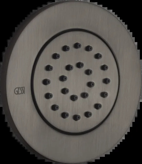 Корпус реактивного двигателя 32982 707 Gessi Ventaglio ЧЕРНЫЙ МЕТАЛЛ BR. PVD