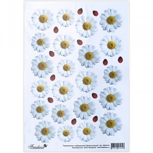 39thermo Термопластик для моделирования с печатью "Ромашки" Freedecor