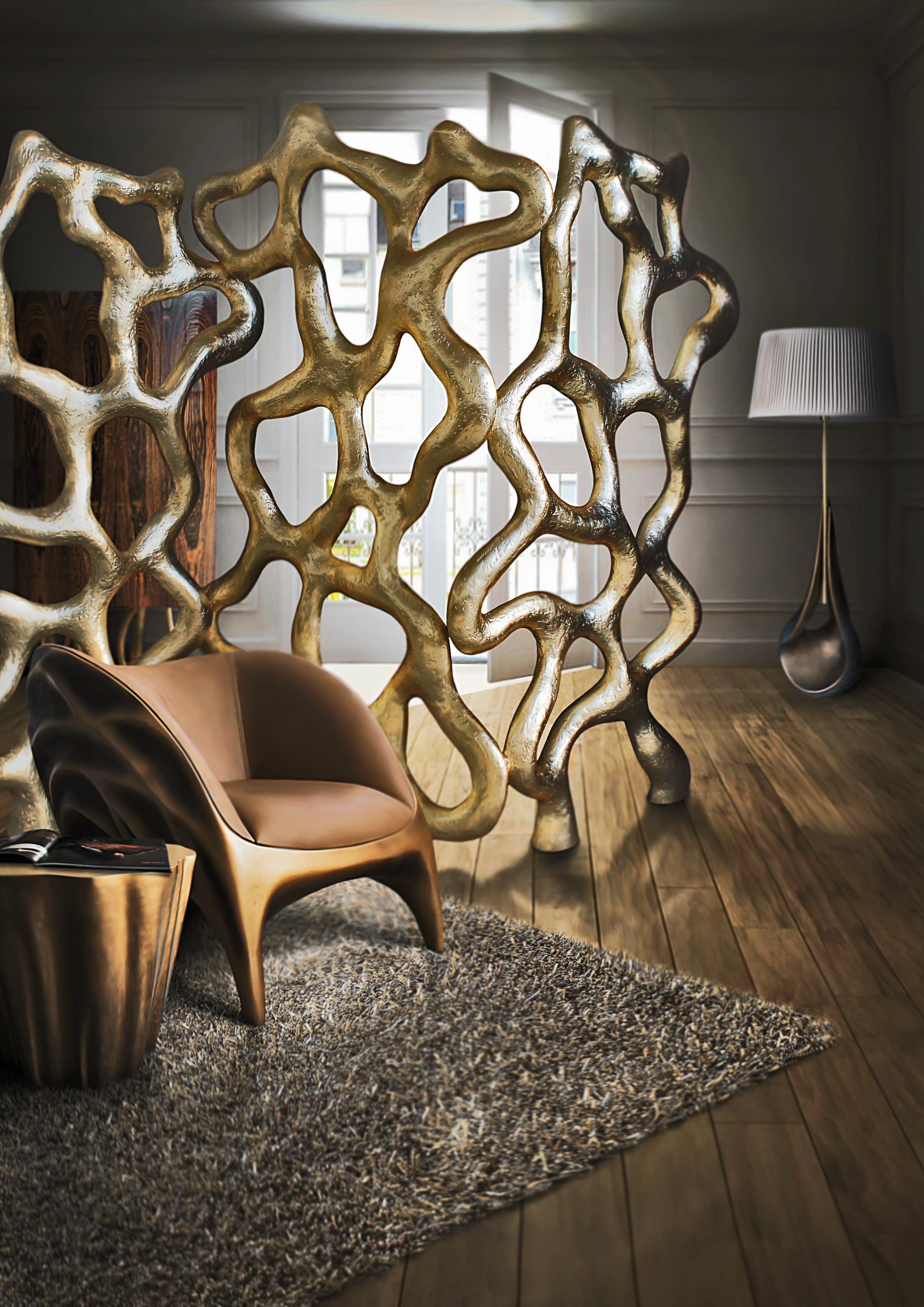 Перегородка из стекловолокна KARPA ROOTS K1370 ARCH-00030956 - Вид №2