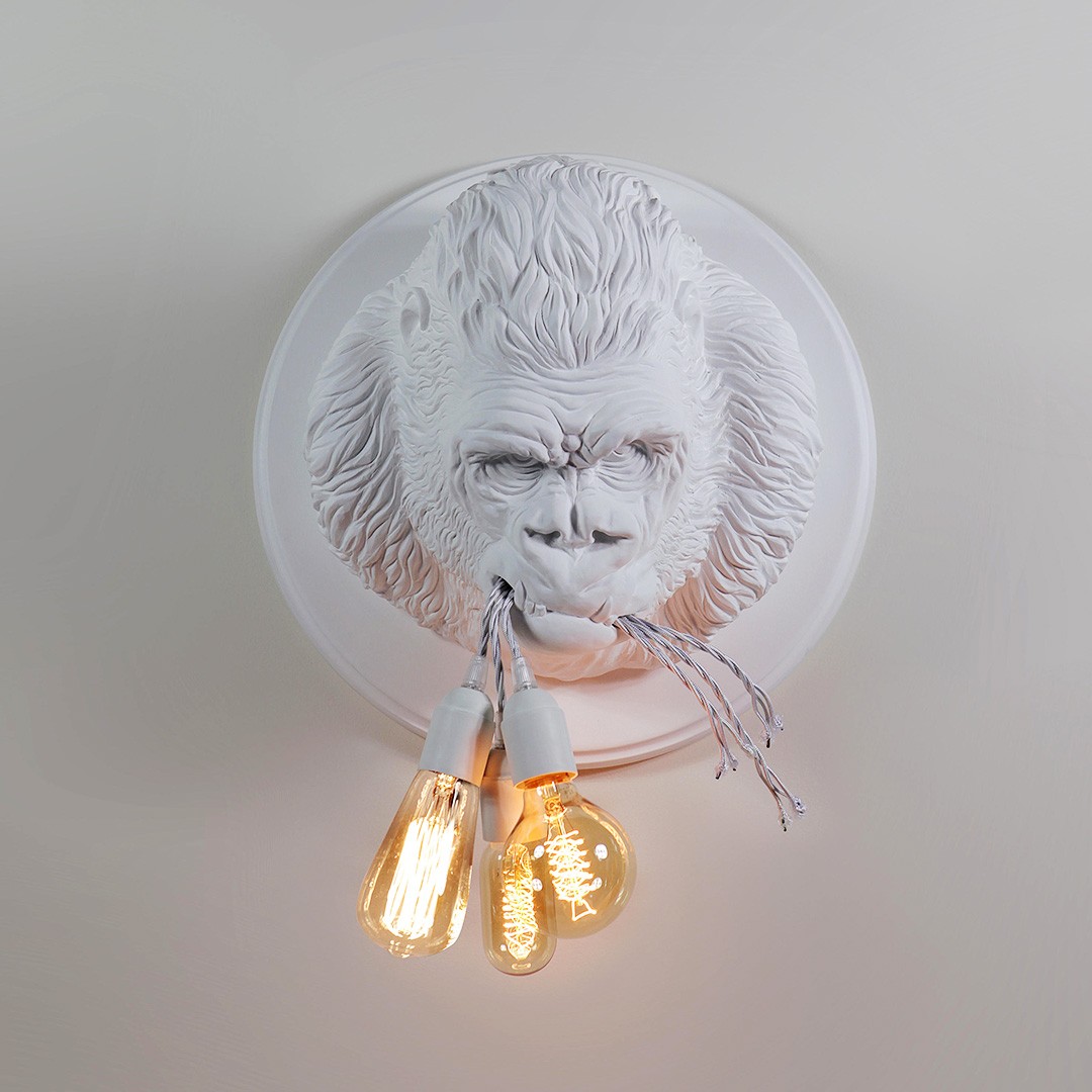 Karman UGO RILLA AP152 BB INT настенный светильник горилла 115745 - Вид №2
