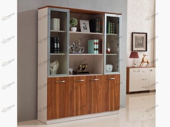 Arrediorg.it® Открытый отдельно стоящий деревянный книжный шкаф Evolutio C108 