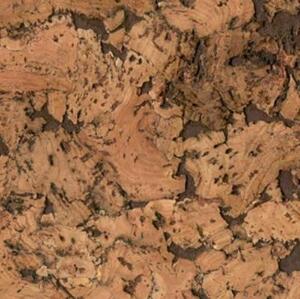 Пробка CorkStyle Wall design Monte Brown (Гладкая) 600х300 мм.