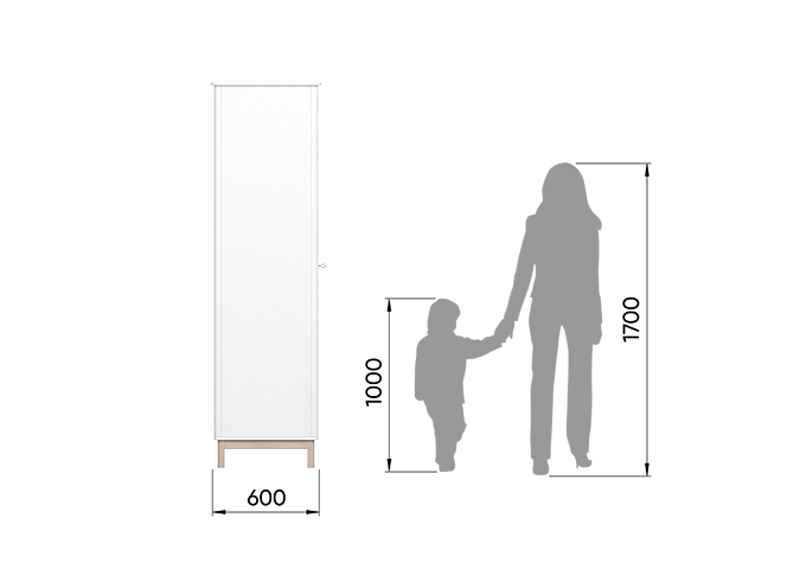 Шкаф трехдверный Classic молочный ELLIPSE ELLIPSE CLASSIC 351706 Молочный Santreyd  - Вид №3