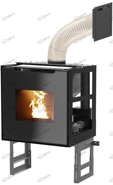 Jolly Mec Моноблочный встроенный пеллетный камин Sistemi ad acqua sun-id-1422485