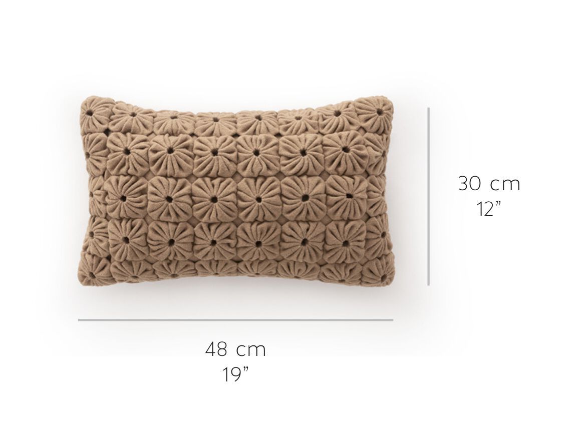 Прямоугольная шерстяная подушка GAN Momos ARCH-00117961 - Вид №22