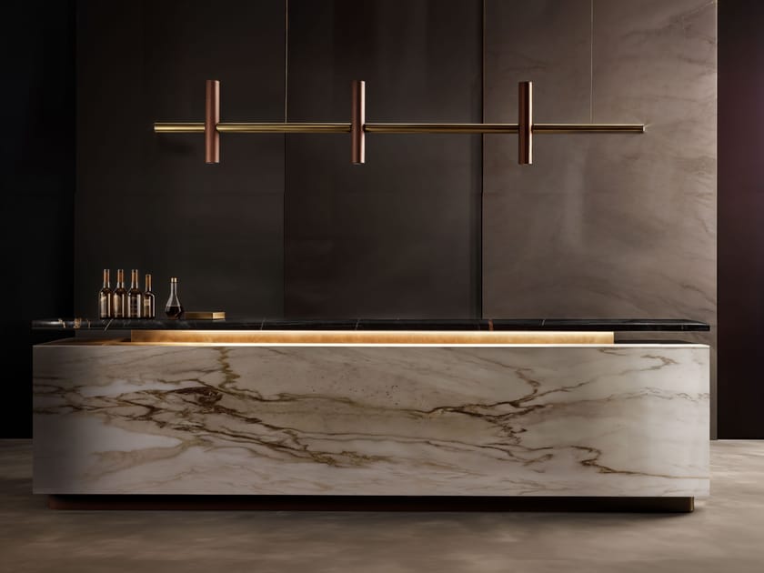 Мраморная кухня с островом Wayne Enterprises Home Collection WE-191 ARCH-00051489