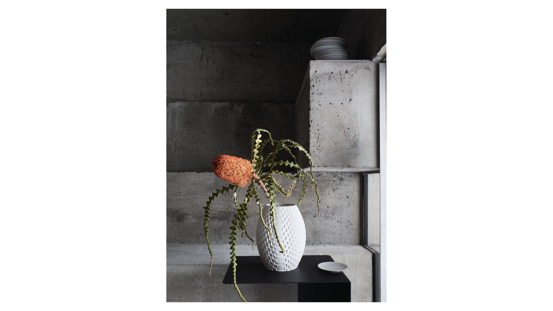 10648995 Rosenthal Ваза Rosenthal Манхэттен 22см, фарфор (дизайнер Cairn Young) Фарфор  - Вид №1