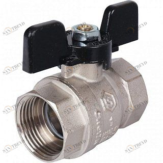 Кран шаровый STOUT ВВ 1/2" стандартный проход, бабочка SVB0012000015