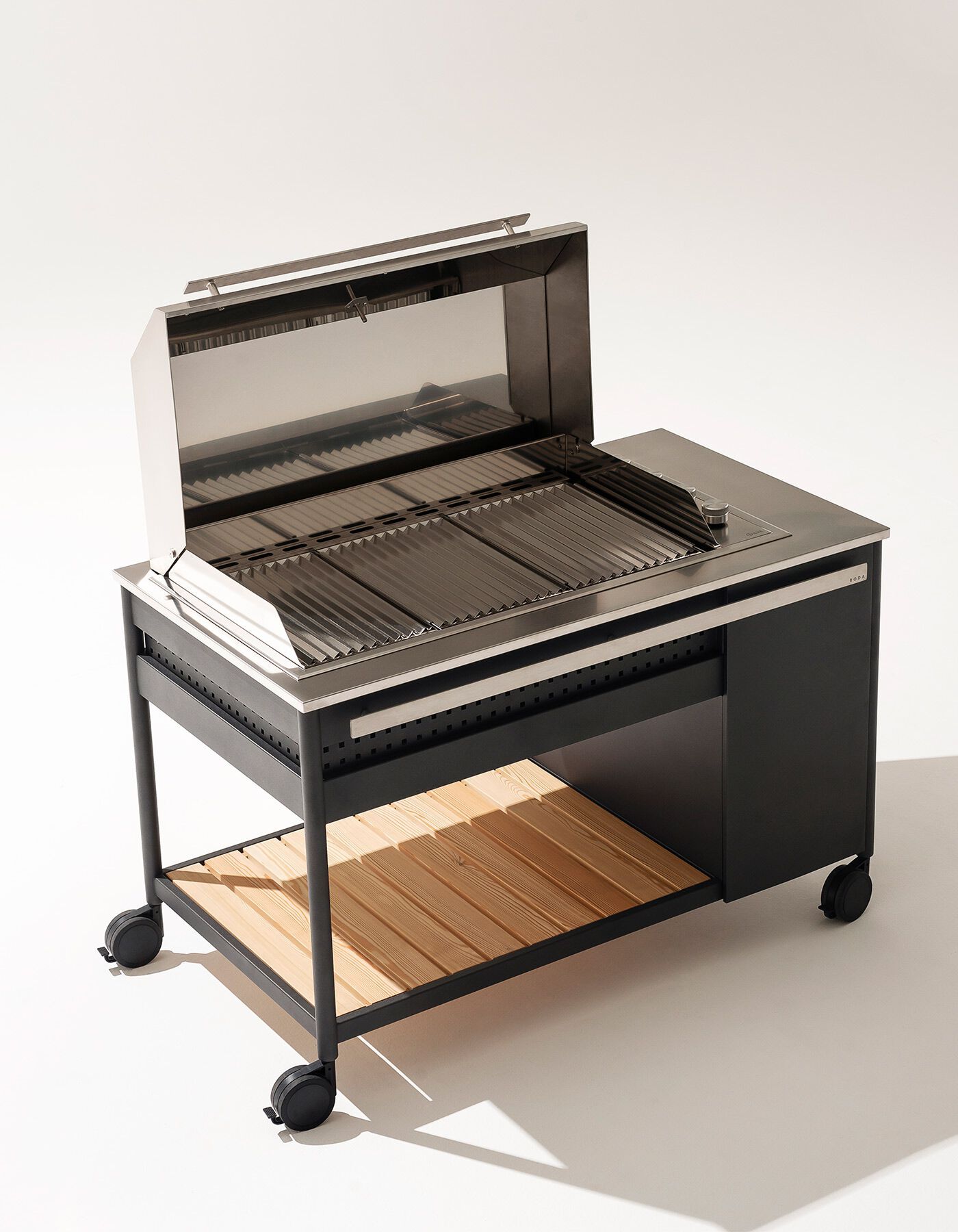 Барбекю из нержавеющей стали с колесами RODA стандарт ARCH-00055239 - Вид №3