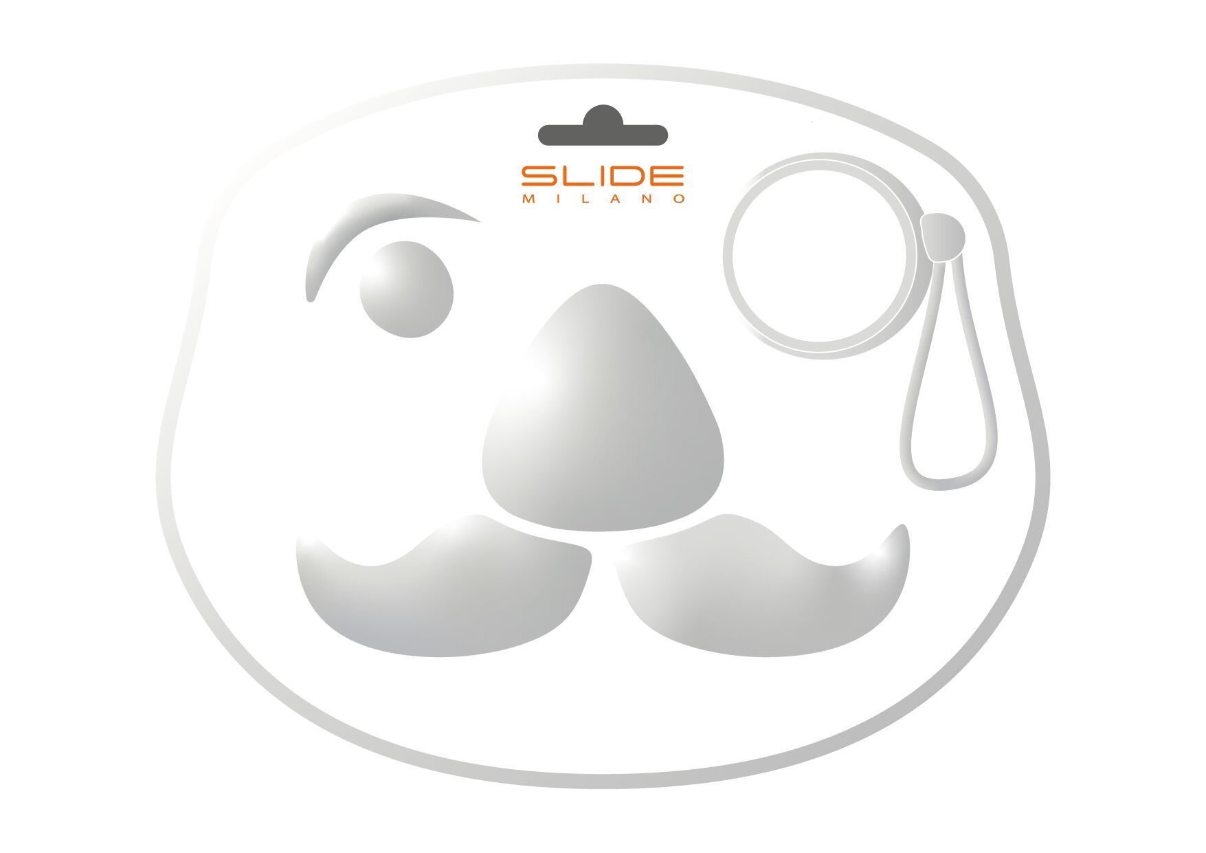 Настенная вешалка из смолы SLIDE BAFFO ARCH-00061270 - Вид №11