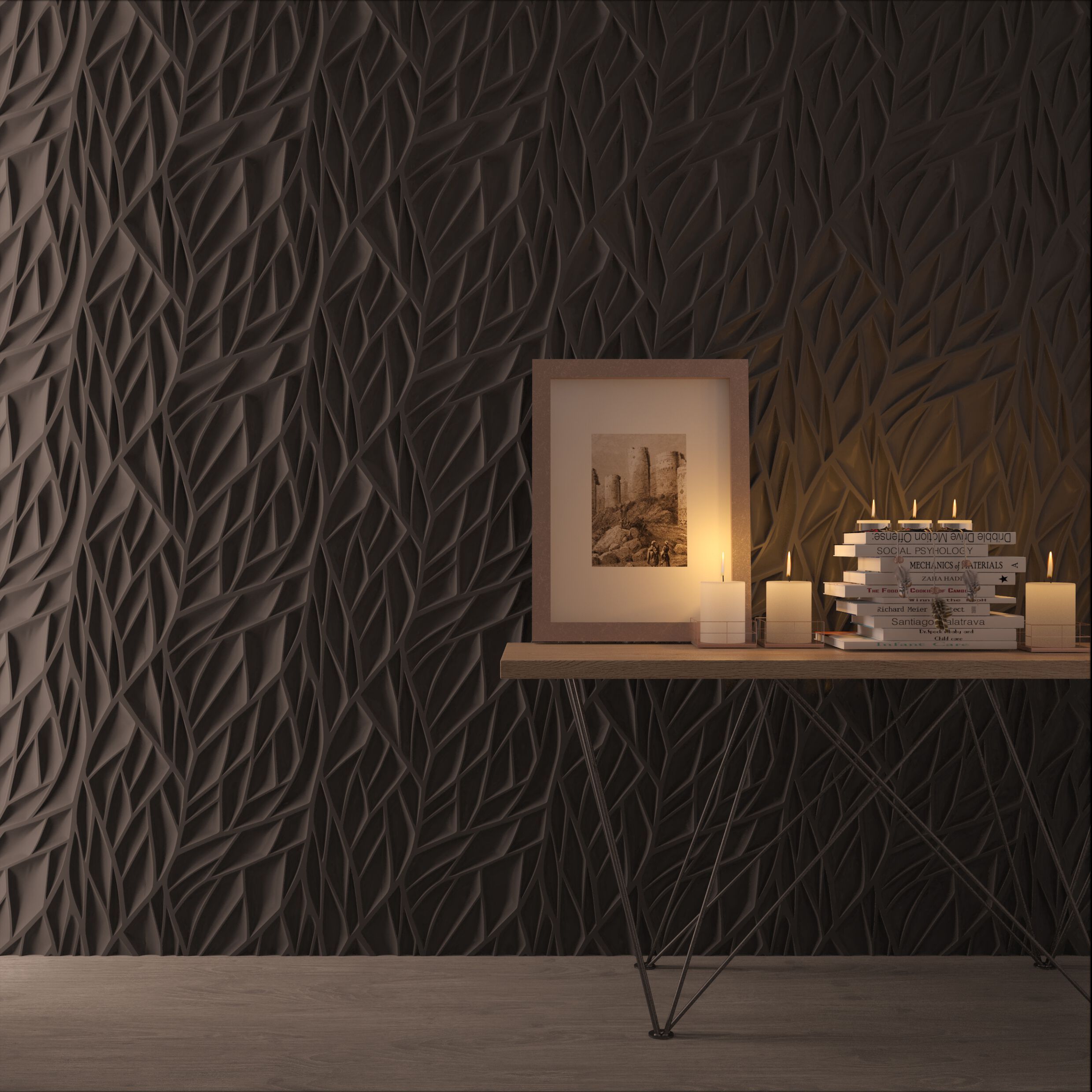 Трехмерное гипсовое покрытие WallDeco M-Modern ARCH-00111700 - Вид №2