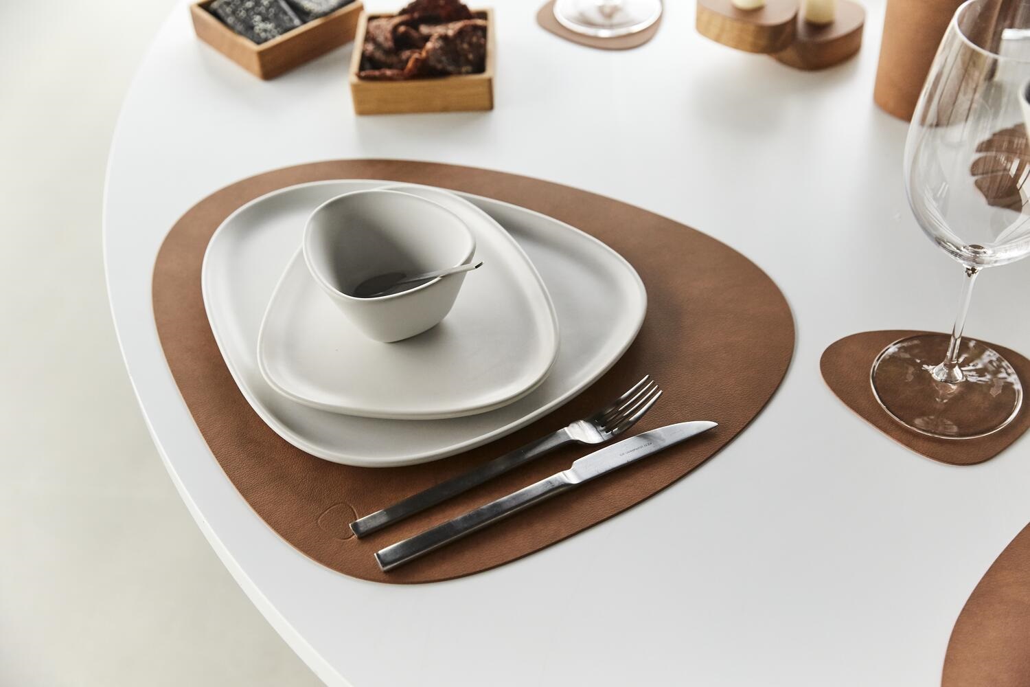 982473 NUPO nature подстановочная салфетка фигурная 37x44 см, толщина 1,6 мм;LIND DNA  - Вид №2