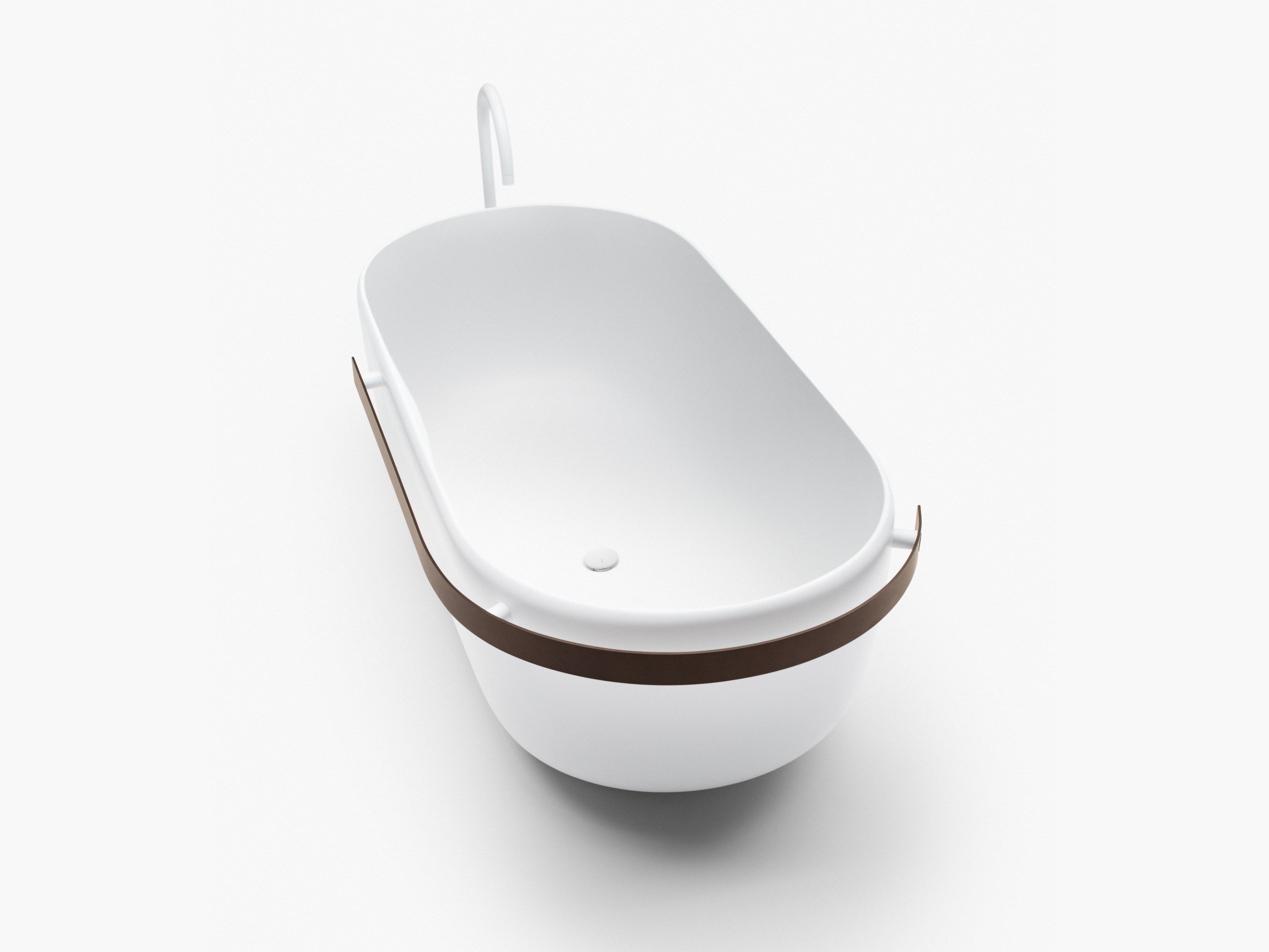 Овальная ванна в центре комнаты в Cristalplant® Falper Homey ARCH-00040159 - Вид №1