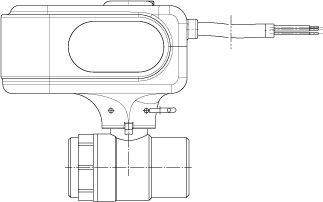 4310 01 00 MBA121Ротационные клапаны » Esbe серии MBA120  - Вид №1