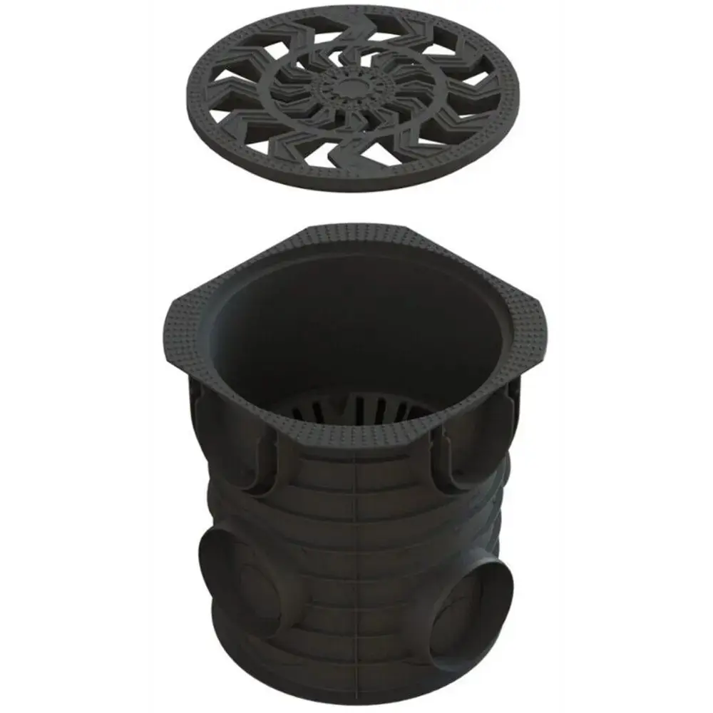 Дождесборник Standartpark Spark круглый с решеткой D283 мм STLM-2043144 - Вид №2