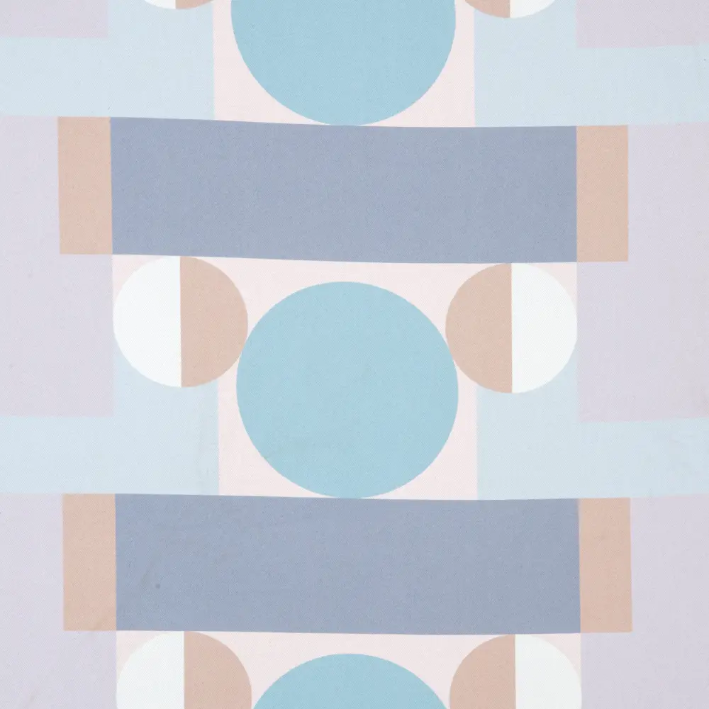 Штора на ленте Геометрия 200x270 см цвет серый WITERRA STLM-2035371 - Вид №2