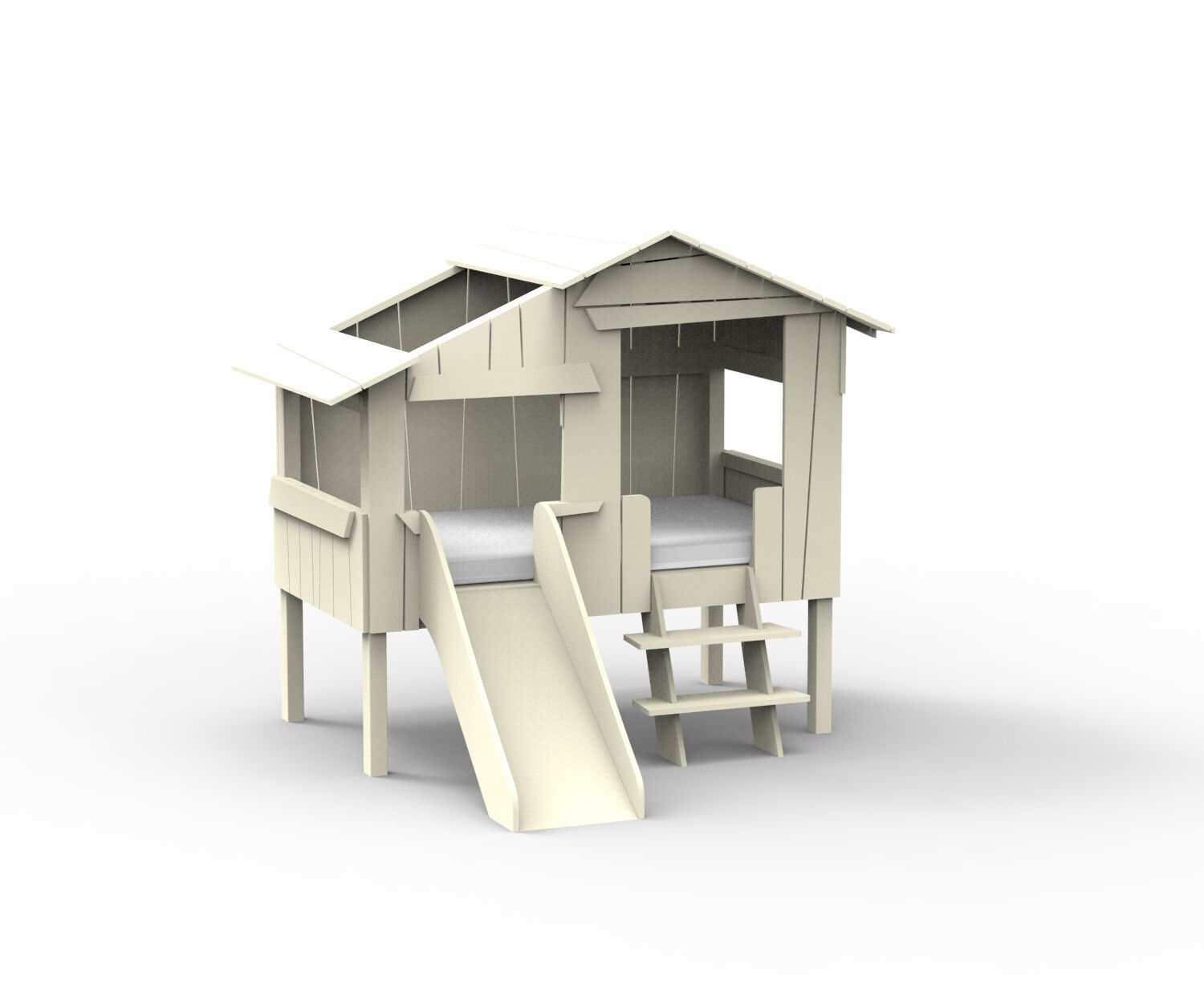 Кровать-чердак из МДФ Mathy by Bols TREEHOUSE BEDS &amp ARCH-00114895 - Вид №11