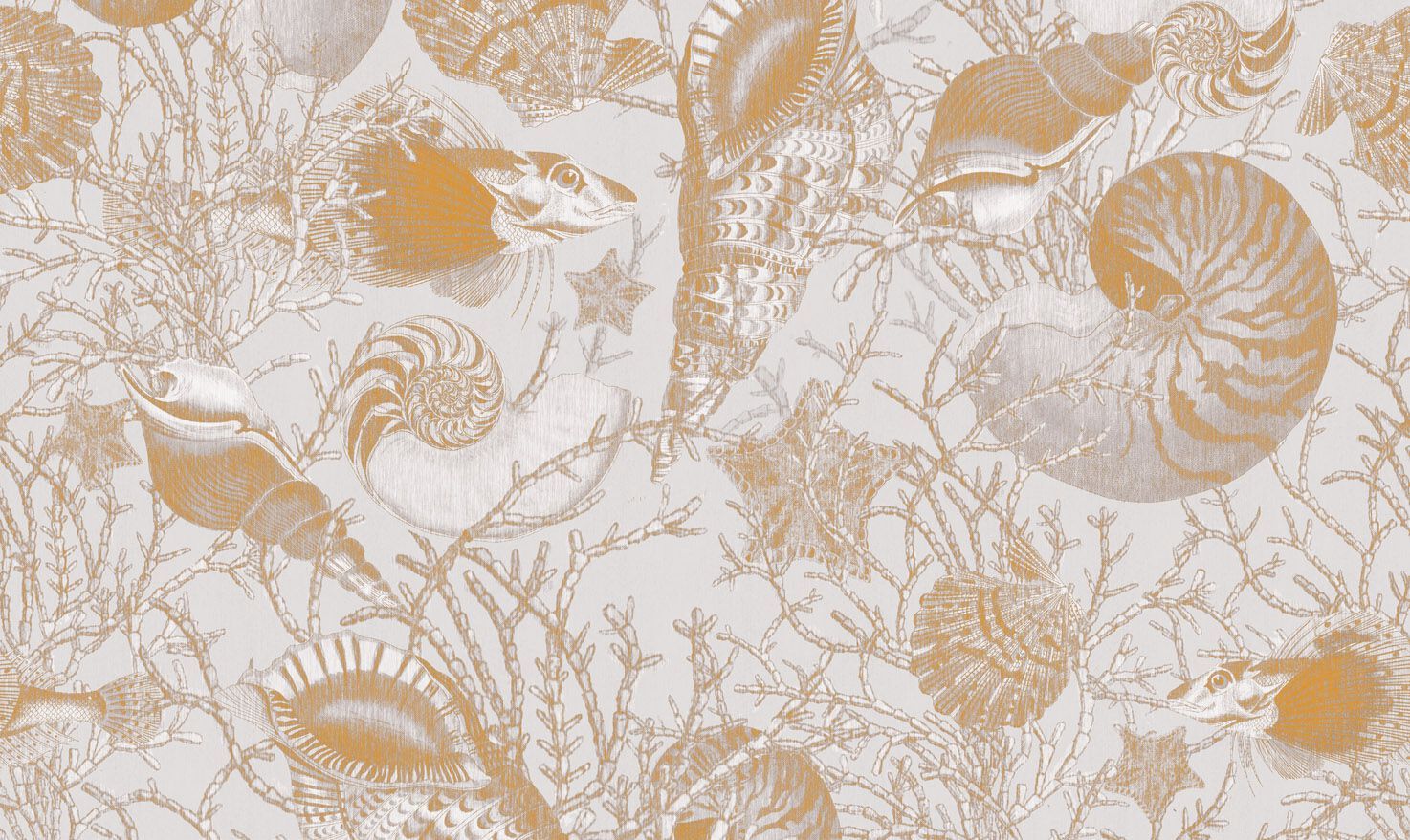 Обои с рисунком Jannelli&Volpi CONCHIGLIE ARCH-00130795 - Вид №1