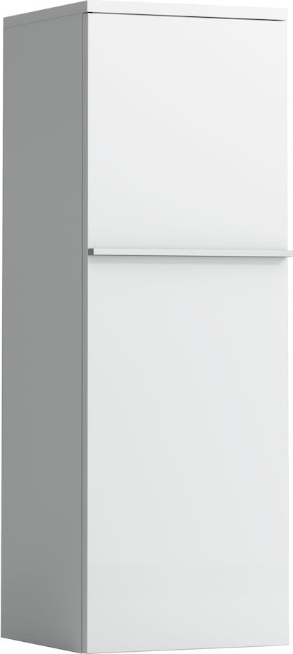 H4020110754631 Шкафчик средний, 2 полки стеклянные, петли слева LAUFEN PRO