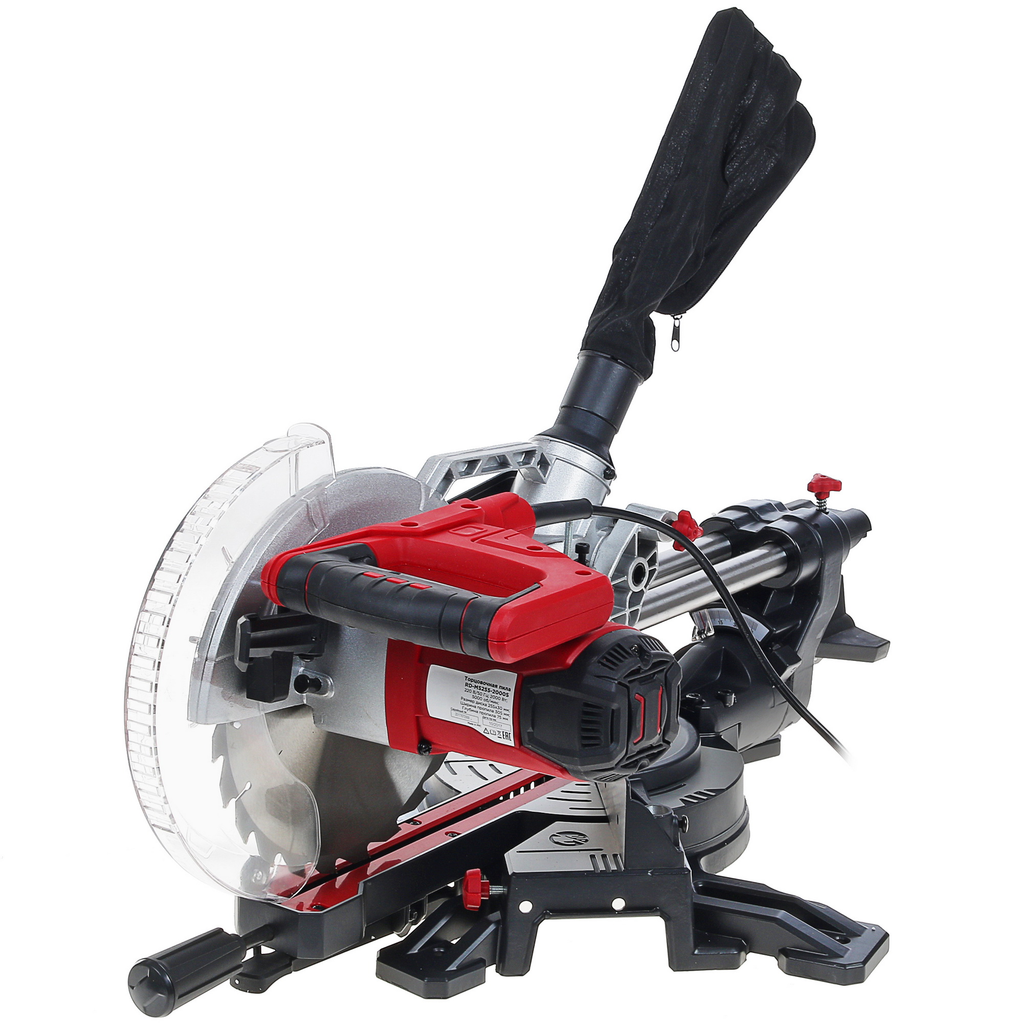 Торцовочная пила  RedVerg RD-MS255-2000S 1149261 STDN-0141874 - Вид №1