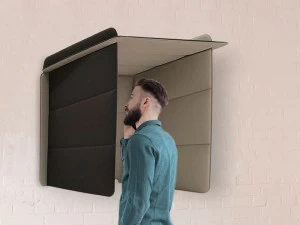 Slalom Настенная акустическая телефонная будка Ecorange