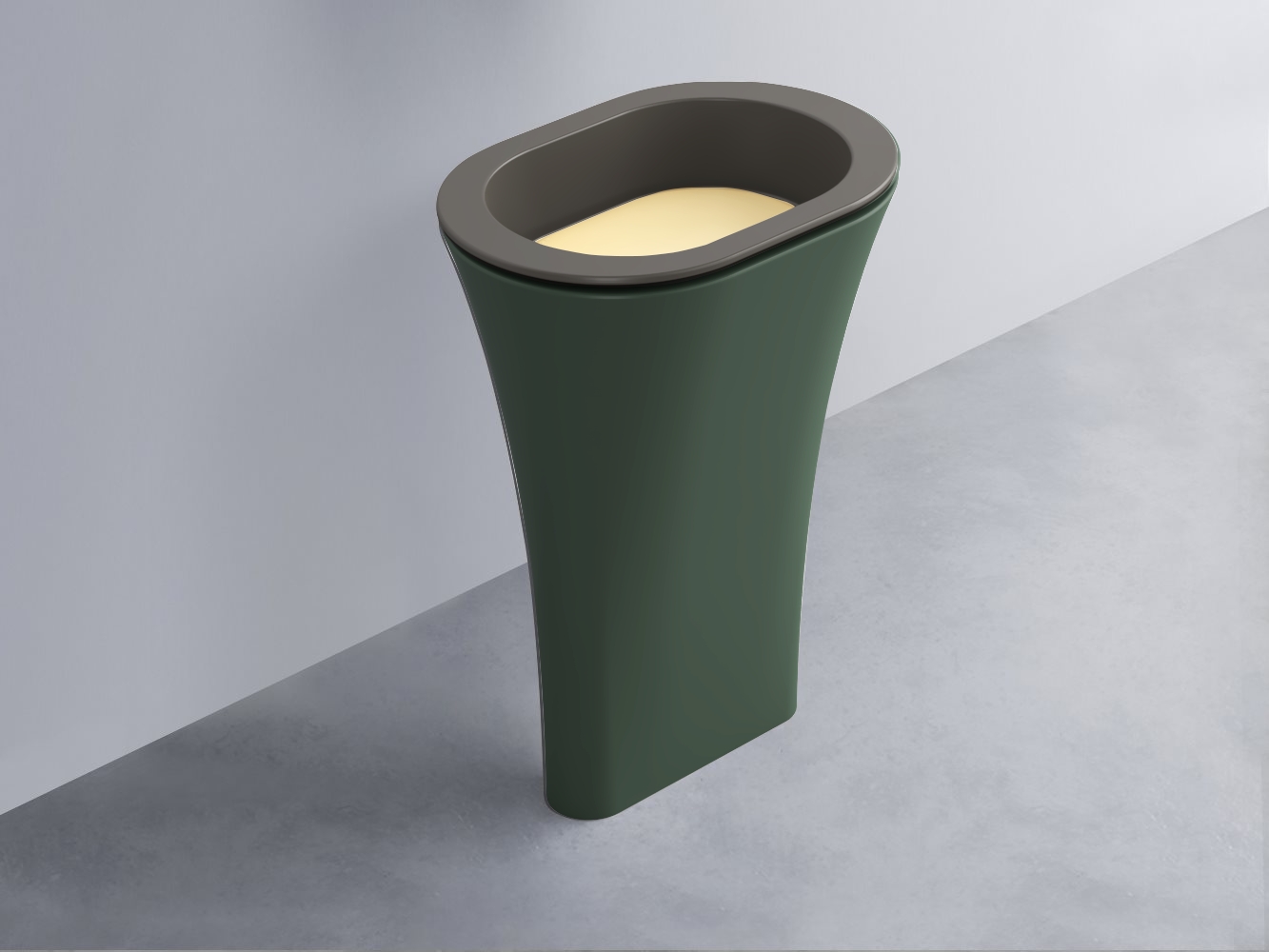 AMLA65-FN+AMPILO-CN+AMCOLO-MU Раковина Amedeo Ovale отдельностоящая cielo Enjoy + Amedeo Ceramica Cielo